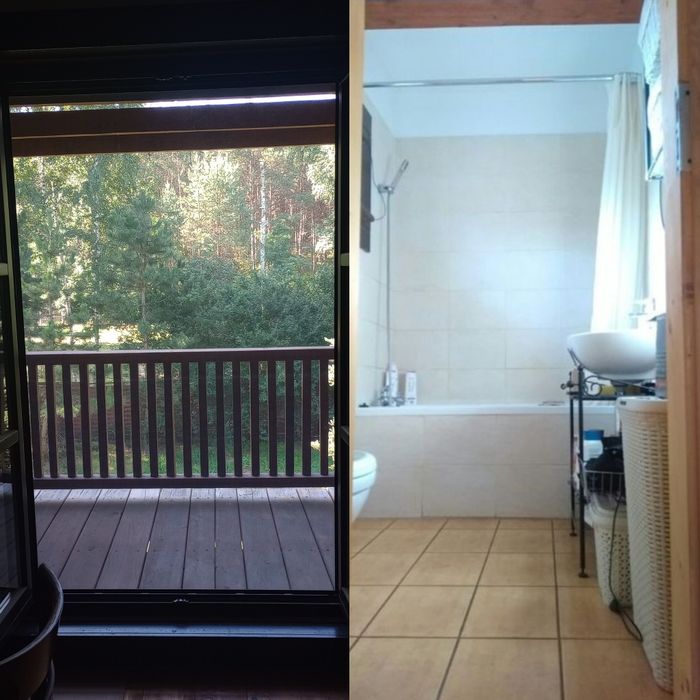 Góralski całoroczny ocieplony z bali drewna 2164 m² działka budowlana