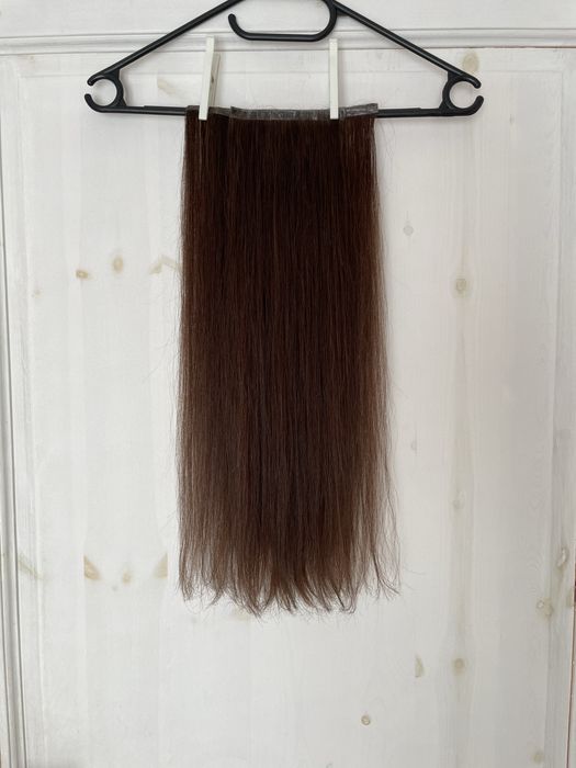 Włosy naturalne tape in 50 cm 69 g miękkie fale
