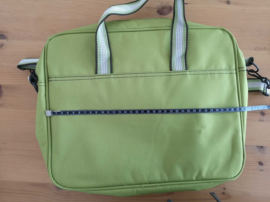 Mala / pasta para computador verde