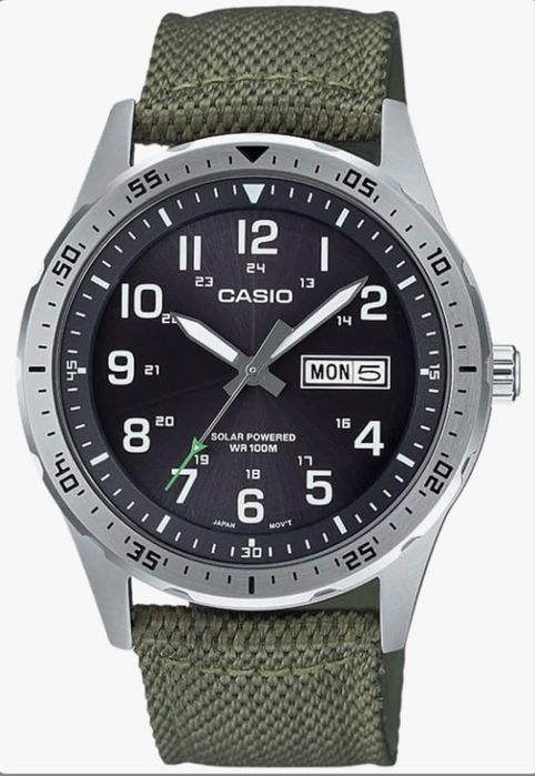 Casio MTP-S120L Solar nowy