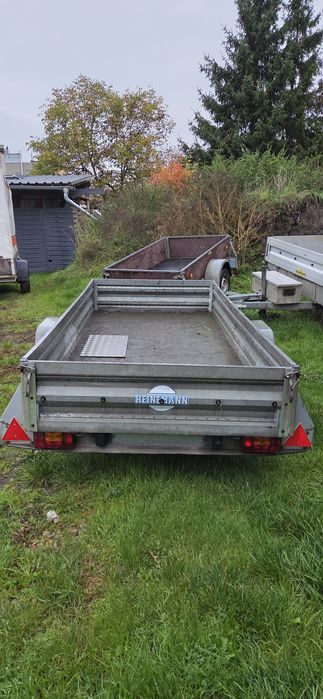 Przyczepka jednoosiowa Heinemann długa 3.1m na 1.3m  dmc1200kg zarejst