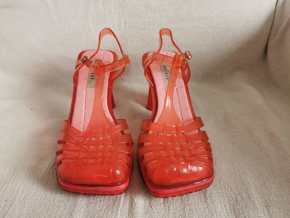 Melissa Vixen sandały na obcasie 37