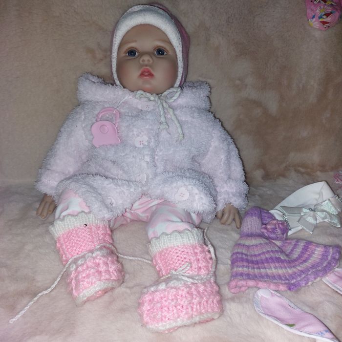 Реалистичная кукла Реборн 55см