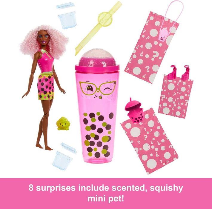 Лялька Barbie Pop Reveal Bubble Tea Berry Bliss Барбі Бабл Ті Ягоди