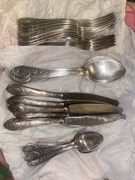 Sprzedam sztućce posrebrzane