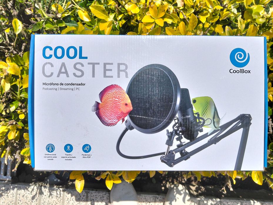 Microfone Cool Caster como novo