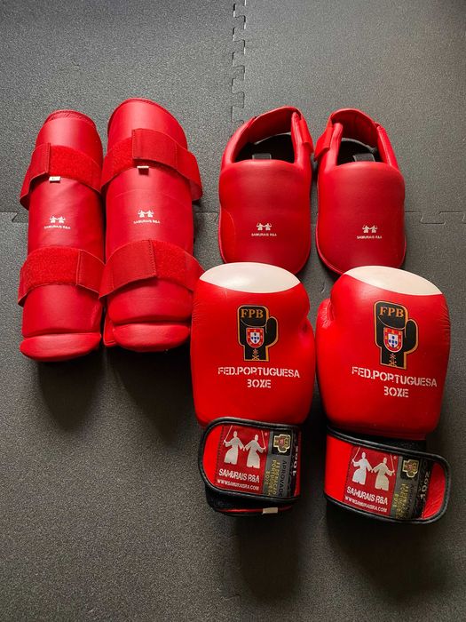 Equipamento Boxe / Kickboxing / Muay Thai *Oportunidade* Aprovado FPB