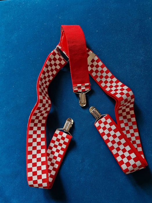 Szelki kibica. Fans suspenders. Poland Danmark Widzew Cracovia Liverpoolrk
