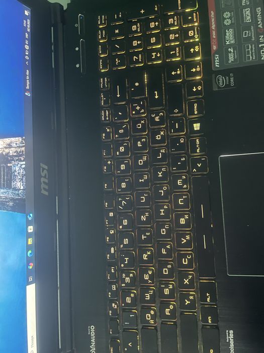 Ноутбут MSI ge62 apache