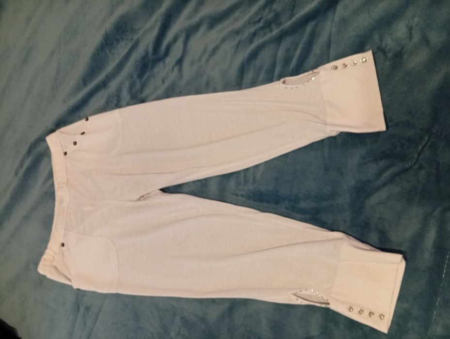 Spodnie damskie legginsy rybaczki