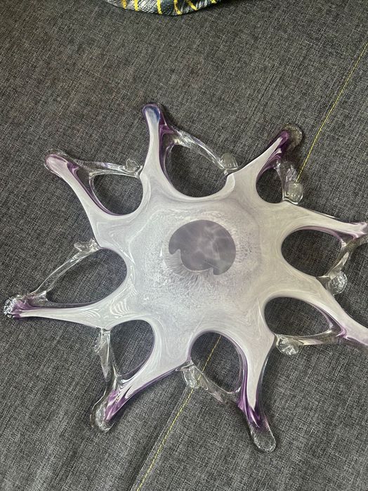Misa artystyczna Murano Astuni – 36 cm – szkło ręcznie formowane – 1050 g