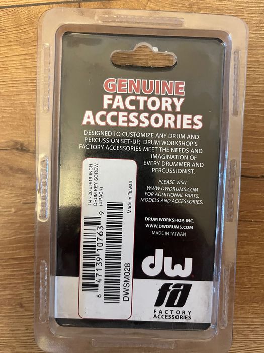 Śruby do stopy perkusyjnej DW 9/16”