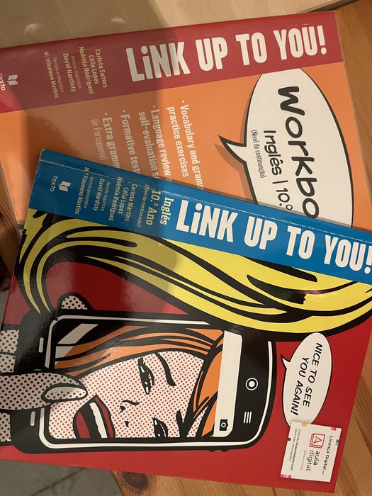 Livros manuais escolares de inglês 10 ano