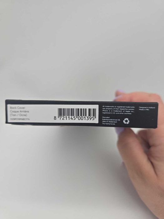 Case do telefonu DECODED Skórzany do IPhone 16 PRO Max