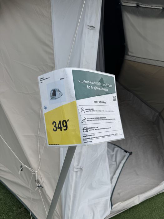 Tenda Campismo insuflavel 4.1 quechua