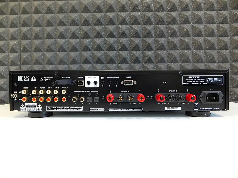 Wzmacniacz stereo ROTEL A12 mk2 / DAC / Bluetooth / karton
