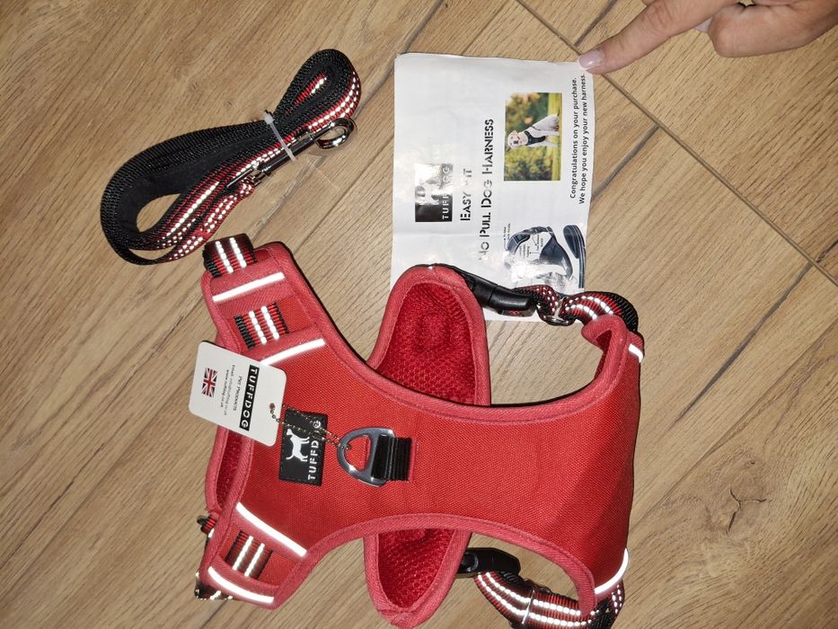 Szelki dla psa ze smyczą