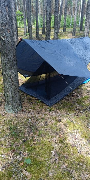 Poncho namiot tarp + sypialnia 800g