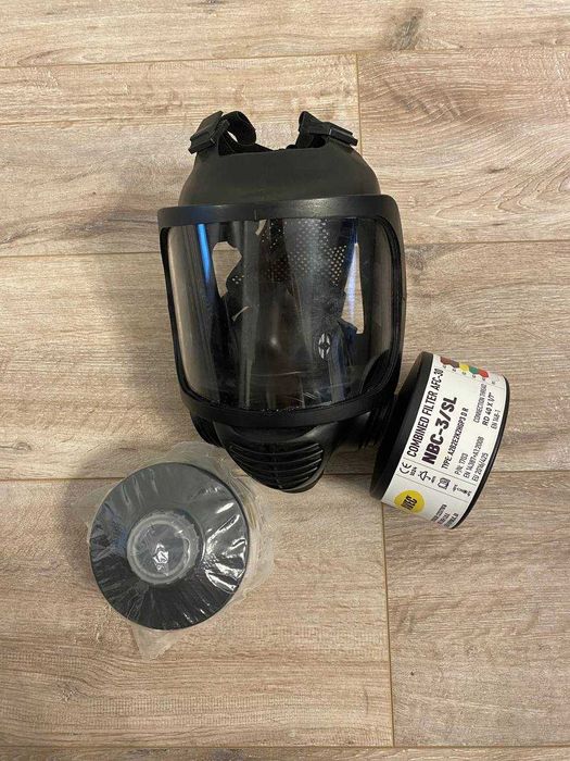 Армійський протигаз mira safety cm-6m +2 фільтри в подарунок!!!