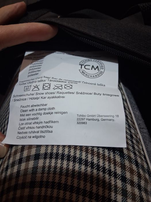 Rakiety snieżne Tchibo TCM plus pokrowiec