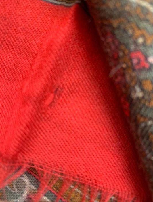 Шарф палантин Пашмина велюр шерсть