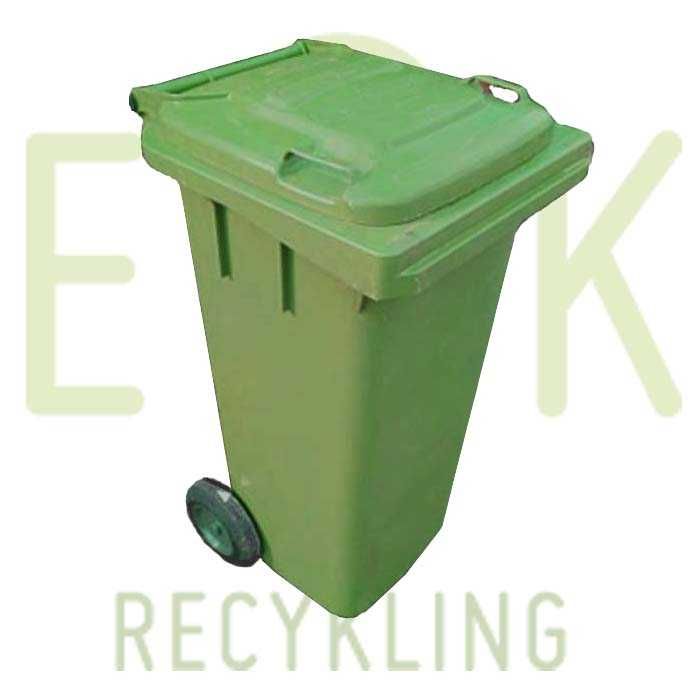 Używany pojemnik na odpady 120l niemieckie kosz na śmieci kontener