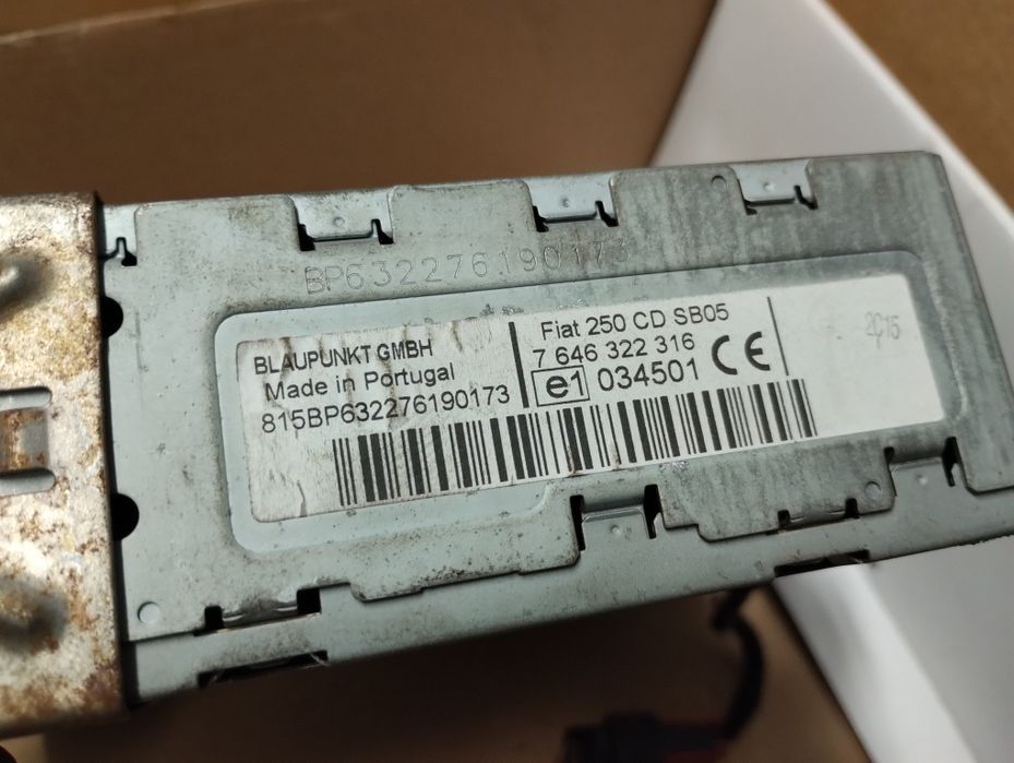 Radio Ducato III jumper boxer Blaupunkt