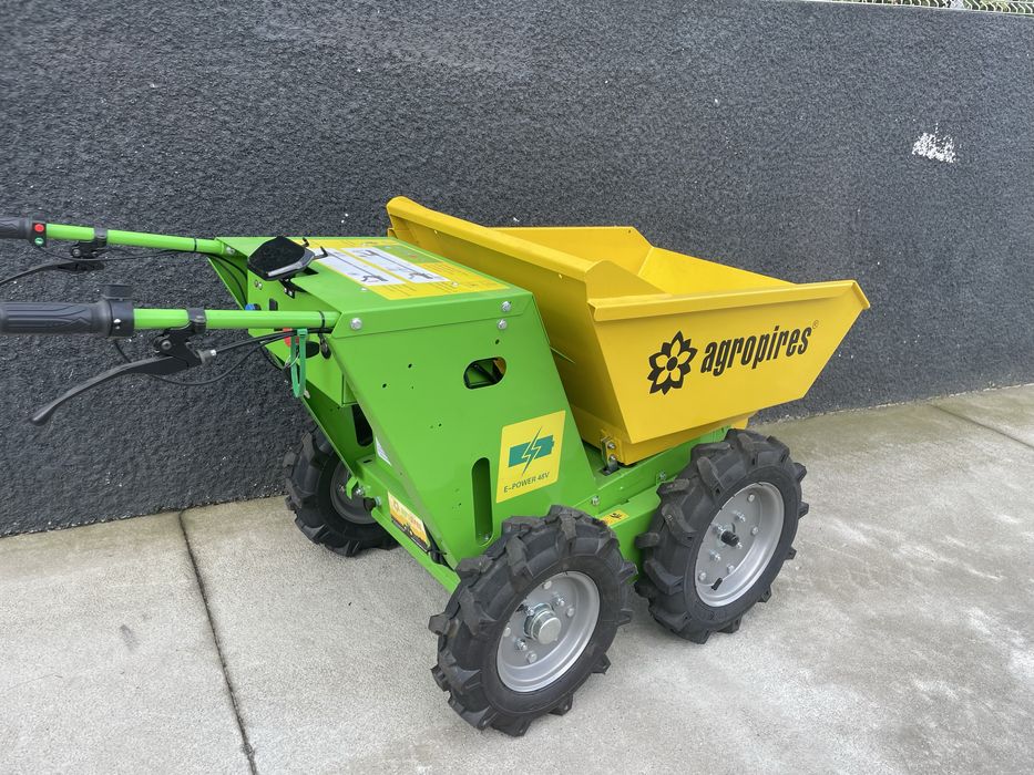 Mini dumper eletrico basculante