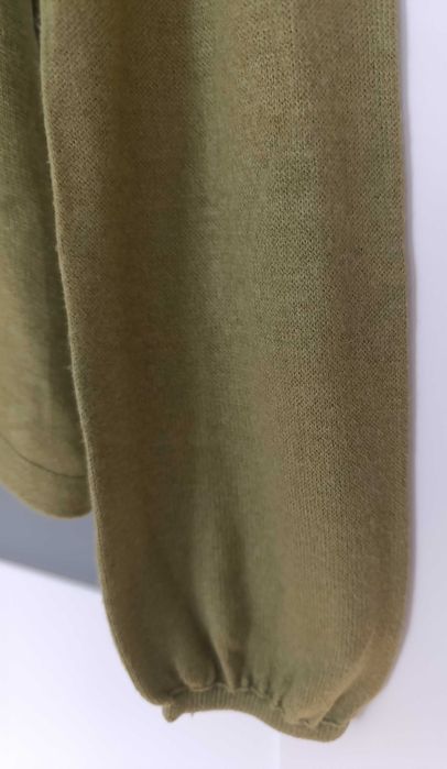 Sweter z szerokim golfem waterfall OASIS S kimonka