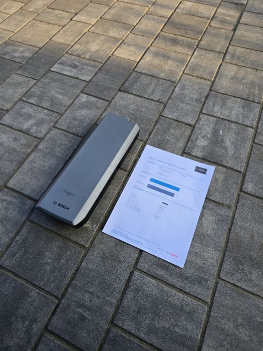 Bateria Akumulator BOSCH POWERPACK 400wh na bagażnik 12 cykli 91% spr