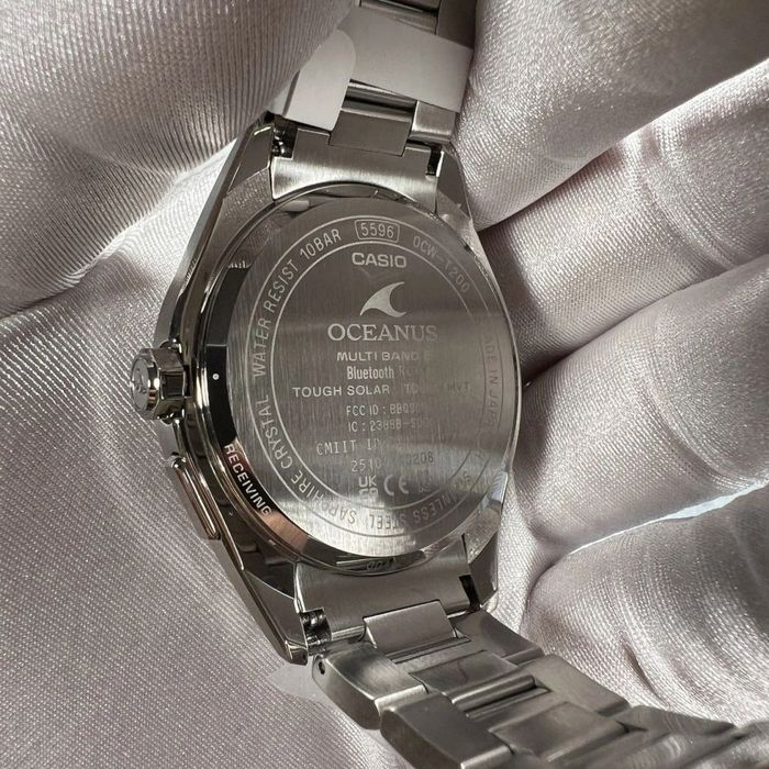 ОРИГІНАЛ: Casio Oceanus OCW-T200S-1AJF. Гарантія 24 місяці.