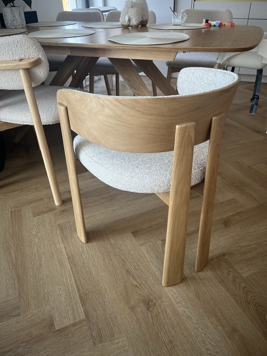 Krzesła 6 sztuk sklum olea