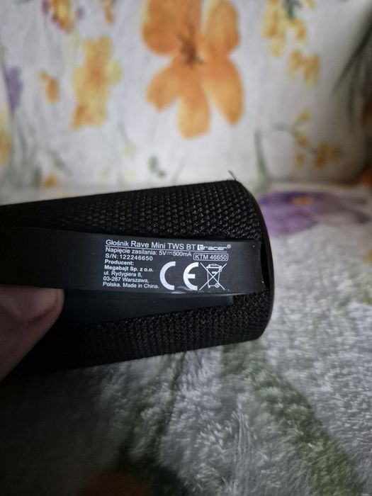 Głośnik rave mini tws bt
