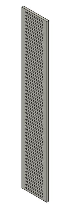 Grzebienie przelewowe do akwarium