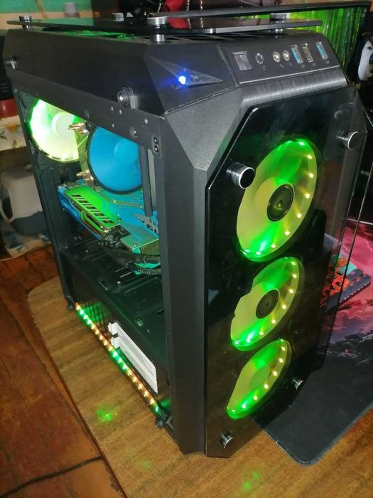 Игровой ПК Intel i5-8400/MSI Z370-A/16GB DDR4/RX 580 Nitro+ 8GB/SSD 512GB