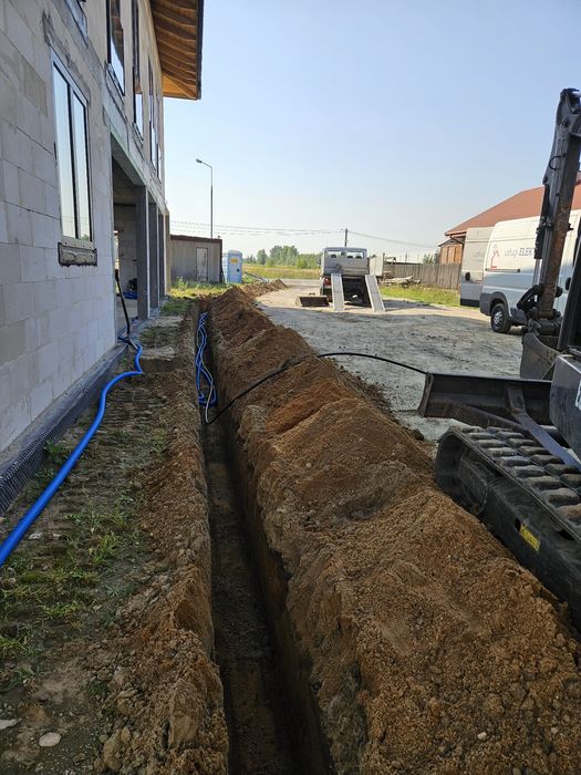 USLUGI KOPARKĄ 2.5TONY ,MINIKOPARKA  roboty ziemne  koparka ,