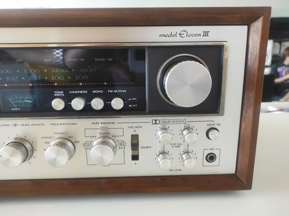 Kenwood Eleven III. Amplituner sprawny stan b.dobry . Serwis Gwarancja