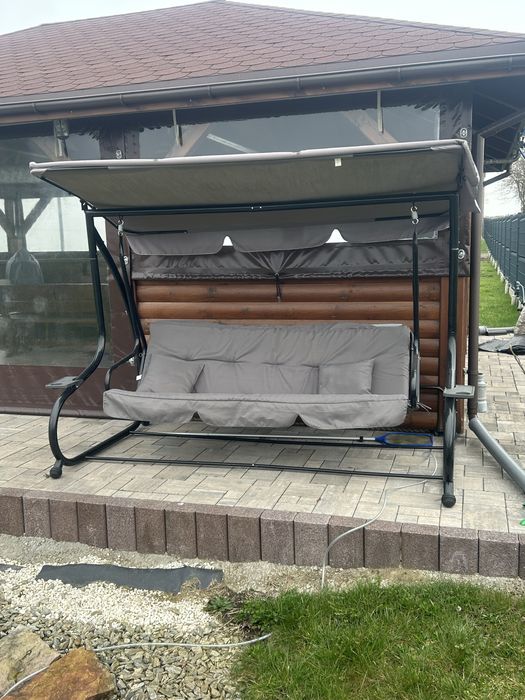 Huśtawka leżanka Ogrodowa 4 osobowa leżak