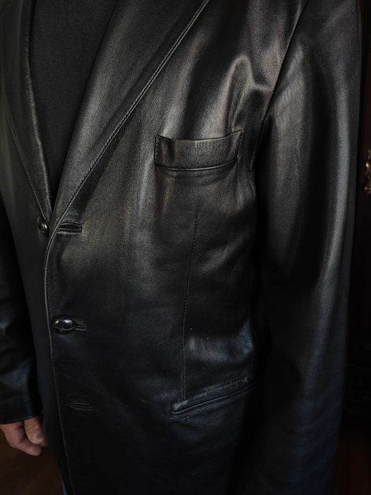 casaco 100% pele genuína como novo homem L