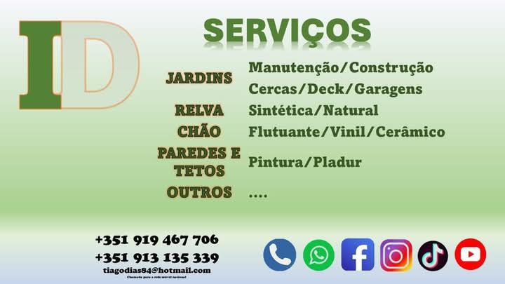 Relva sintética / Prestação de serviços