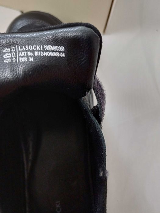 Nowe buty skórzane Lasocki Young r. 34