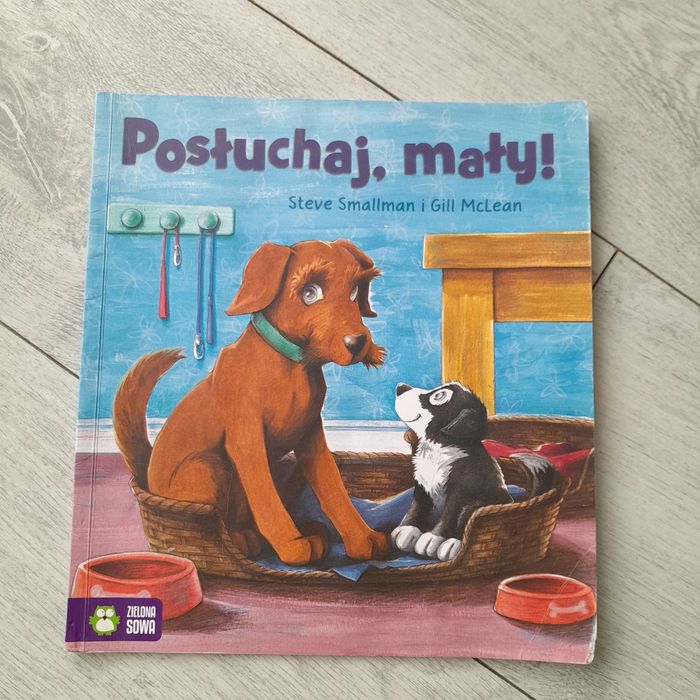"Posłuchaj mały" książeczka