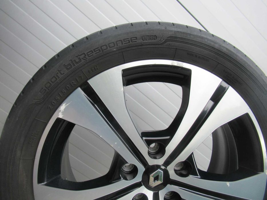 Alu+opony lato R17 Renault Megane 3,4,Scenic 3,Nissan Pulsar,Leaf 4572