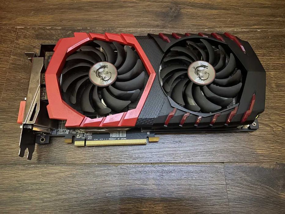 Гарантия! Игровая Видеокарта MSI AMD Radeon RX 580 8GB Gaming X GDDR5