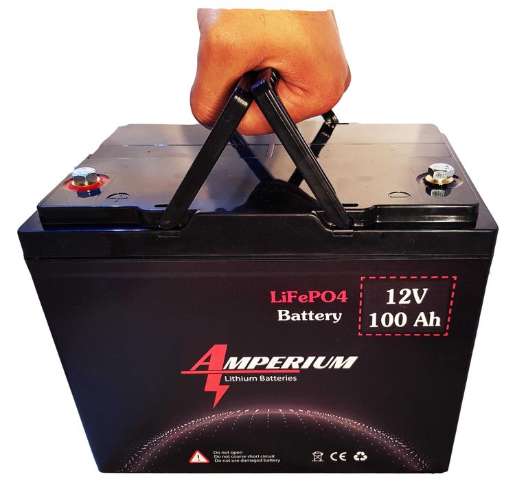 Литиевый аккумулятор 12в 100ач (LiFePO4) TM Amperium: 14 500 грн. - Для ...