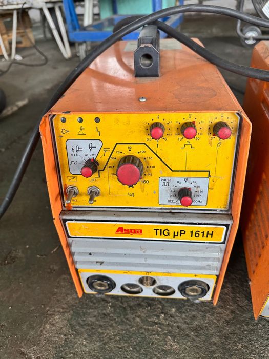 Spawarka TIG z możliwością spawania elektrodą otuloną, ASPA