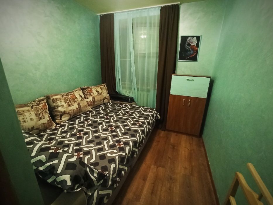 Реальная‼️Посуточно 3-к квартира Левый берег‼️ 6 мест. Калиновая‼️