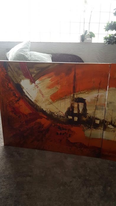 Telas em muito bom estado