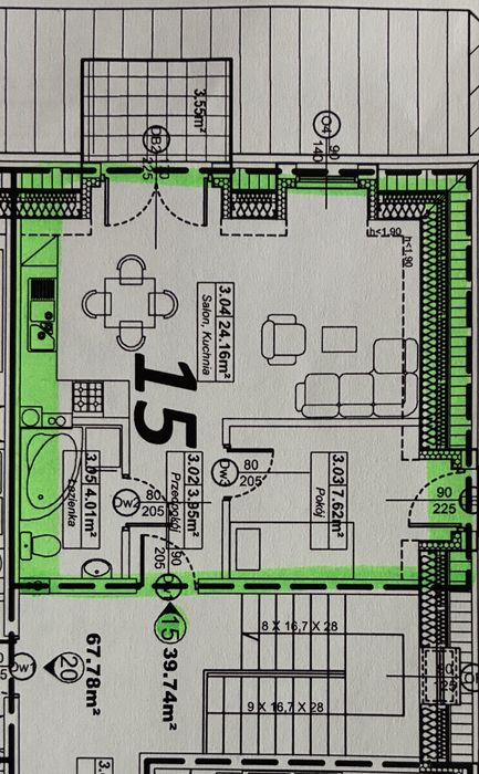 Mieszkanie 2 pokojowe z miejcem garażowym, ul. Kopernika, 2020 r.