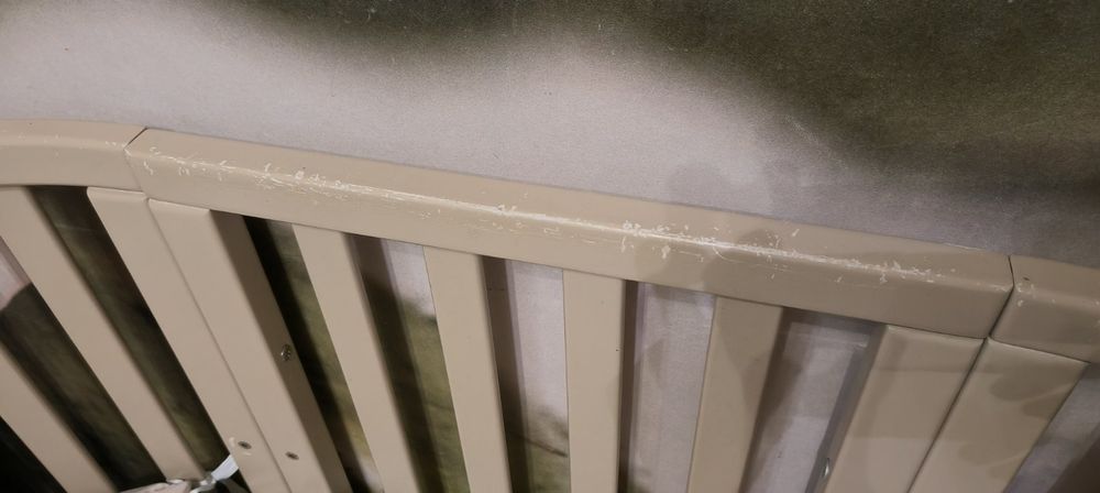 Дитяча кроватка та матрас трансформер Angelo  моко